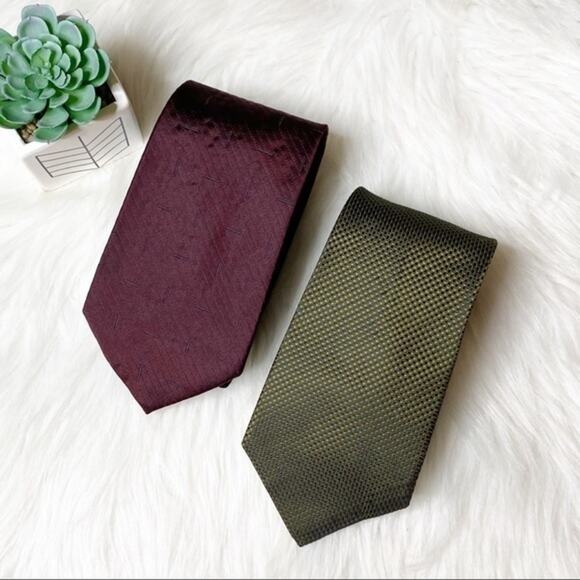 Kenneth Cole Collection Men’s Silk Tie Set - Picture 2 of 13